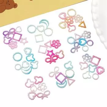 Градиентная цветная нашивка, 20 г/упак., DIY наклейки для ногтей, чехол для телефона, украшения и аксессуары для изготовления ювелирных изделий 20g/bag