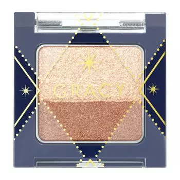 Градиентные тени для век Integrate Gracie BR2 золотисто-коричневые, нарисованные пальцами, 2,2 г