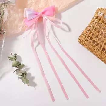 Градиентный бант кисточки шпильки новые китайские детские милые заколки для волос для девочек женские заколки заколки для волос аксессуары для волос