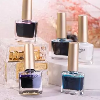 Градиентный прозрачный быстросохнущий лак для ногтей, акварельный жидкий пузырьковый цветущий гель-лак для ногтей для декора ногтей