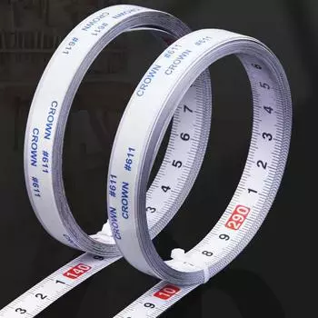 Graduated Ruler With No Curvature For Accurate Cutting And Measuring Plastic Graduated Tape Measure