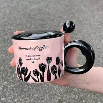 Graduation Gift To Teacher Student Gift Souvenir Women Ceramic Mug Water Cup Practical Cup Coffee Gift Box 301-400ml