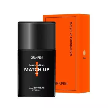 GRAFEN Match Up Foundation #Загар 40мл Match Up #Tan