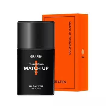 Grafen Matchup Foundation Tan 40ml matchup shot