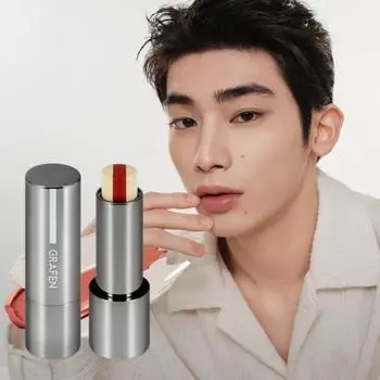 Графен [общий объем продаж 1,5 миллиона] 2 вида графена Triple Lip Sense Naked Lip Balm TRIPLIP NAKED