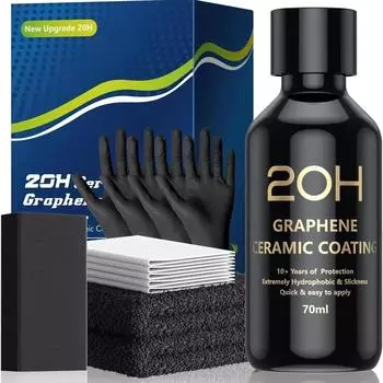 Графеновое керамическое покрытие 20H/12H с самовосстановлением и технологией УФ-трека Профессионалы по уходу за автомобилями 10+ лет защиты