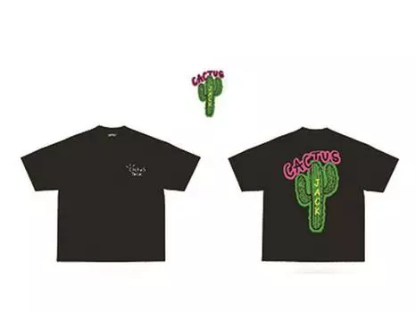 Graffi-Tee Унисекс Хлопковая футболка Cactus Jack M