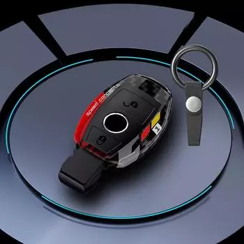 Граффити автомобильный пульт дистанционного ключа чехол чехол брелок для Mercedes Benz ACES класс GLA CLA GLK GLC CLS W204 W463 W176 W251 W205 AMG