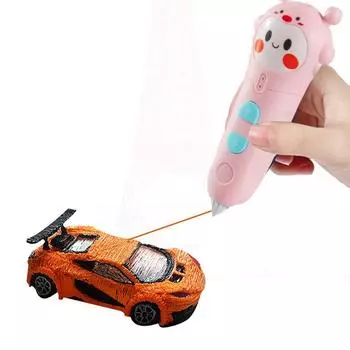 Граффити Doodle Art Craft Printer DIY Draw Toys 3D Drawing Print Pen 3D Printing Pens blue-Bee