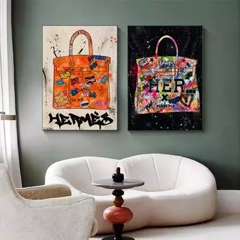 Граффити Художественная роспись Персонализированная упаковка Картина маслом Печать плакатов и эстампов 21cm30cm NoFrame