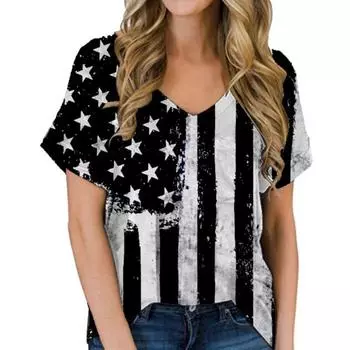 Женская футболка с текстурой граффити и цифровым принтом, с круглым вырезом, летняя, Harajuku, с коротким рукавом, модная, уличная, удобная, женская, повседневная 4XL