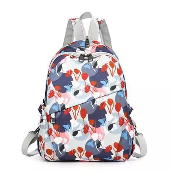 Graffiti Travel Backpack Women s Multifunctional Shoulder Bag Oxford Chest Bag