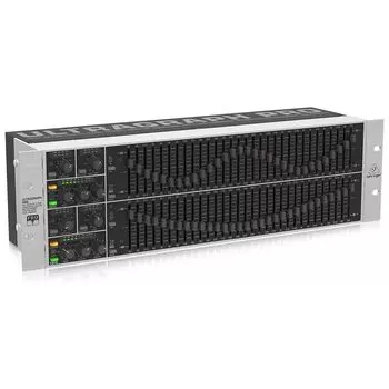 Графический эквалайзер Behringer, 31-полосный стереофонический эквалайзер с функцией обнаружения обратной связи, выход на сабвуфер FBQ6200HD