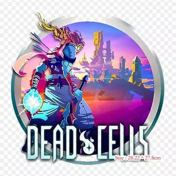 Графический дизайн Dead Cells Roguelike, термопереносная печать, виниловые нашивки, наклейки для одежды, аппликации «сделай сам», моющиеся нашивки