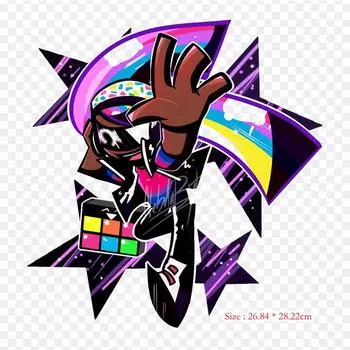 Графический дизайн Gamora, термопереносная печать, виниловые нашивки, наклейки для одежды, аппликации «сделай сам», моющиеся нашивки