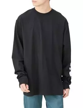 ГРАФИЧЕСКИЙ ЛОГОТИП ЧЕРНЫЙ S [Carhartt] Футболка ФУТБОЛКА С ДЛИННЫМ РУКАВОМ Мужская [item] чёрный