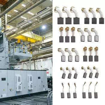 Графитовые угольные щетки Трансмиссия 10 размеров 30*/комплект