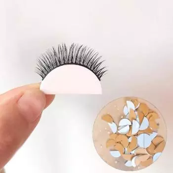 Grafted Eyelashes High-Grade Acrylic Semi-Circle Slats Finished Slats Sample Works Beauty Eyelashes Display Slats Frame Book