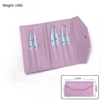 Grafting Special Stainless Steel Golden Feather Eyelash Curler False Eyelash Tweezers Set High Precision Eyelash Beauty Professi