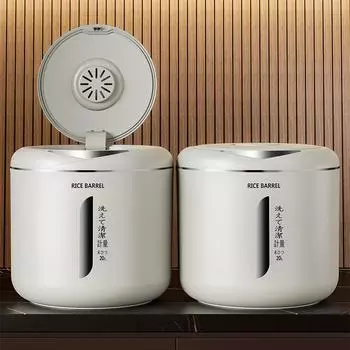 Grain Pet Food Storage Container Sealed Rice Bucket Kitchen Nano Buckets Large Capacity Insect-proof 5KG 10KG Moisture-proof