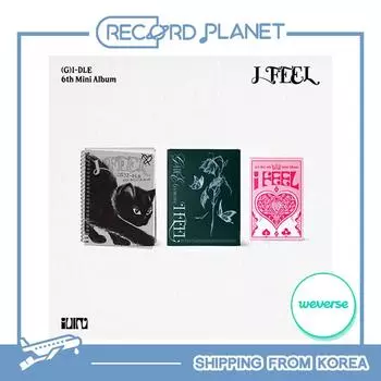 (грамм) I-DLE - 6-й мини-альбом «I FEEL», фотокнига, вер. Cat ver. (Weverse)