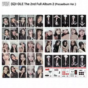 (грамм)I-DLE G-IDLE 2nd Full Album 2 Two Pocaalbum Ver Официальная фотокарта QR-карта Miyeon - Photostand