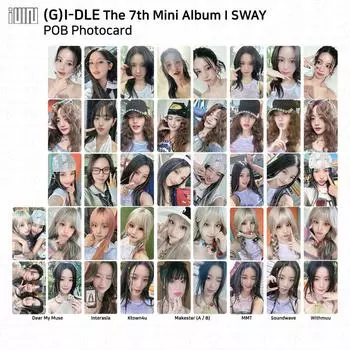 (грамм)I-DLE G-IDLE 7-й мини-альбом I SWAY POB Фотокарта SW Withmuu KPOP Shuhua - Makestar (A)