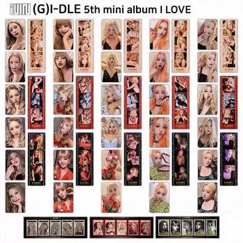(грамм)I-DLE G-IDLE IDLE 5-й мини-альбом I Love Официальная закладка для фотокарточек KPOP Miyeon - Bookmark (ver.X)