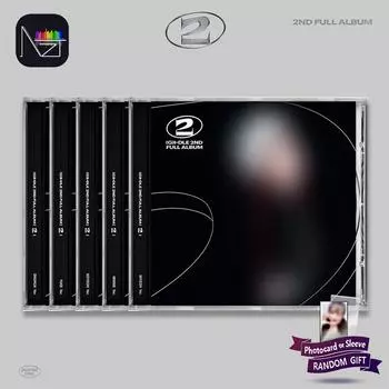 (грамм)I-DLE Второй альбом [2] (ДРАГОЦЕННОСТЬ ВЕР. / 5 типов) 1 RANDOM