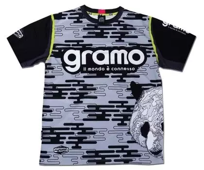 gramo Practice Shirt foggy GRY S P-034-02-S