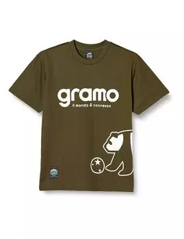 gramo Practice Shirt Short Sleeve Shirt FAST2 LL Size Khaki P-026-18-LL