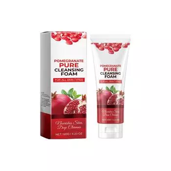 Гранатовый питательный очищающий гель для лица Deep Clean Pore Cleaner Moisturizing Nourishing Compact 120 мл One Size