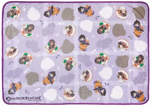 Granblue Fantasy Blanket B 100cm x 70cm Approx.