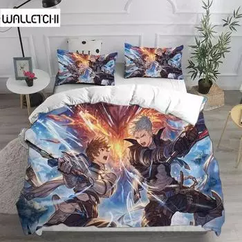 Granblue Fantasy Комплекты постельного белья Одеяло Покрывало Пододеяльник Наволочка Наборы Детский Взрослый Домашний Текстиль 70x133cm 2pcs
