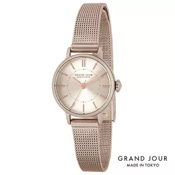 GRAND JOUR Унисекс MJGJUA09-BR (GRANDJOUR сделано в ТОКИО Sun Flame) часы