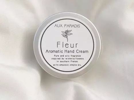 Grand Slam EX AUX PARADIS Крем для рук Подарочная салфетка из микрофибры с открыткой (Флер, 30г)