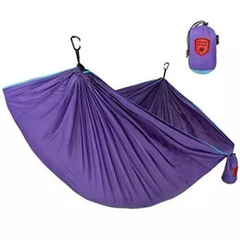 Гамак одинарный Grand Trunk Trunk Tech Японский [Официальный продукт] (Аквамарин/Фиолетовый)