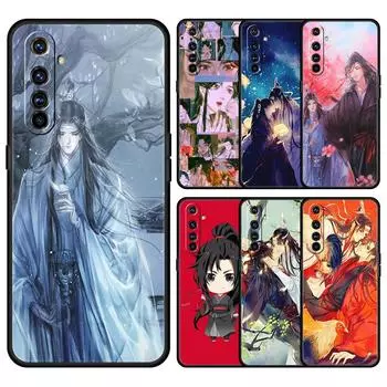 Grandmaster Mo Dao Zu Shi для Realme 8 7 6 Pro C21 C3 C11 черный чехол для телефона Oppo A53 A52 A9 A54 A15 A95 Reno7 SE Reno6 Pro чехол Oppo Reno7 SE 5G