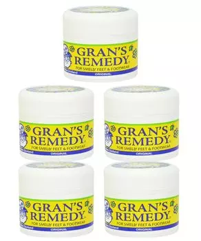 Grands Remedy Foot Powder Original 50g Set of 5