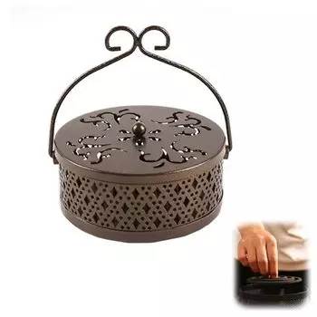 Granmagazz Mosquito Coil Mosquito Coil Mosquito Coil Mosquito Coil Mosquito Mosquito with Easy to Suitable for Easy to Carry Copper Holder, Holder,