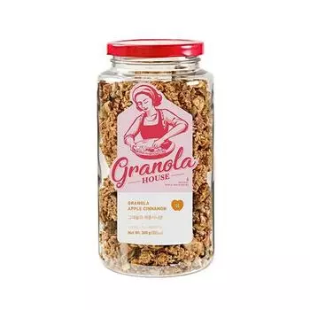Granola House Granola Apple Cinnamon, 300 г, 1 шт., корейские орехи