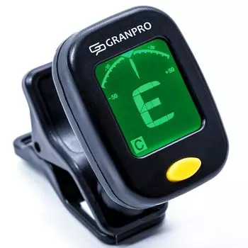 GRANPRO Guitar Tuner Tuner Compatible with and Violin Tuner best 1st Bass, Ukulele, Clip-on [My place! (Beetle)