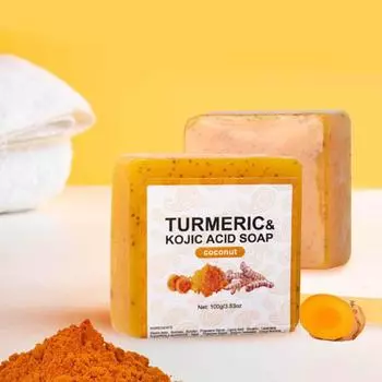 Гранулированное мыло Мягкое очищающее мыло для лица Очищающее мыло для тела One Size зелёный