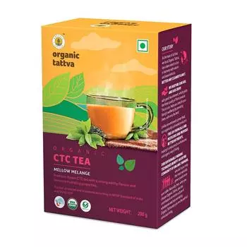 Гранулированный чай Ассам (200 г), Organic CTC Tea, Organic Tattva