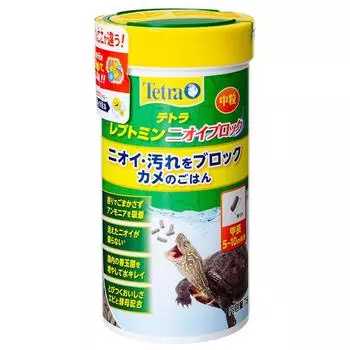 Гранулы Charm Tetra Leptomin Odor Block средние 75 г x 3 шт. корм для водных черепах в форме палочки