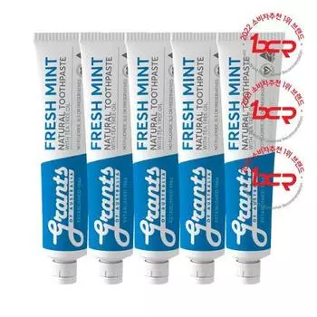 Granz Fresh Mint со вкусом масла чайного дерева 110 г 5 шт. в упаковке (на)