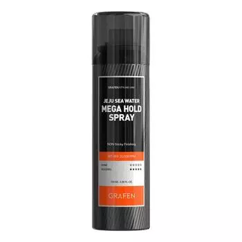 Graphen Jeju Seawater Mega Hold Spray 100 мл,Корейские средства для волос