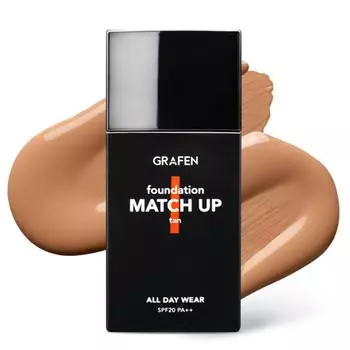 Graphen Match Up Foundation 40ml, 25 Tan, 1 pc.