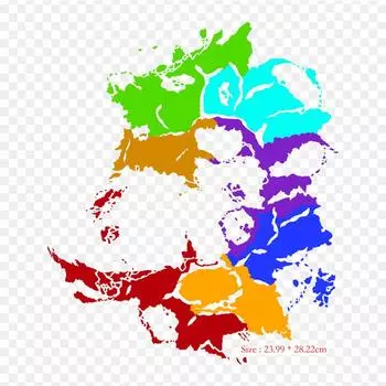 Graphic Design Art Iron on Heat Transfer Printing Vinyl Patches Sticker for Clothes DIY Appliques Washable Patches