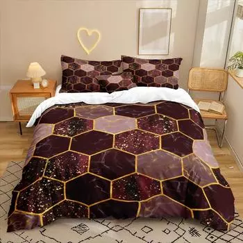 Graphics Series 3D Digital Printing Three-Piece Bedding Kit Bed Sheet Quilt Cover 90 * 200 two-piece set